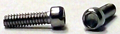 M1.4x16 Black Zinc Socket Head Cap Screw DIN 912 #21856